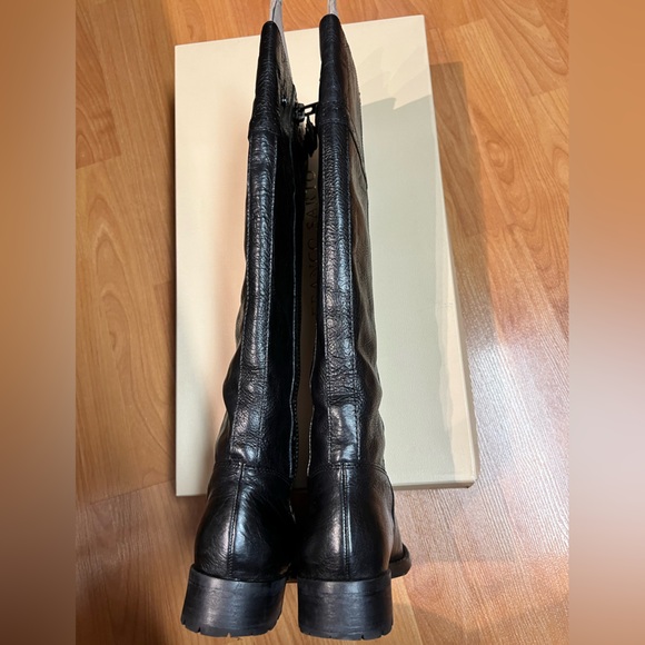 New in Box - Franco Sarto Black Leather Long Boots (US 7) * Pacaya - Picture 10 of 14